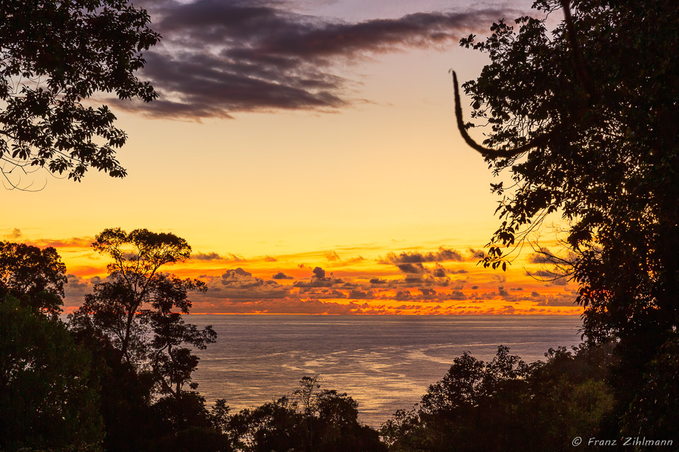 Sunset, OSA Peninsula, Costa Rica