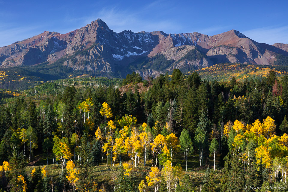 Sunrise Scene Near West Fork Dallas Creek - Ridgway, CO