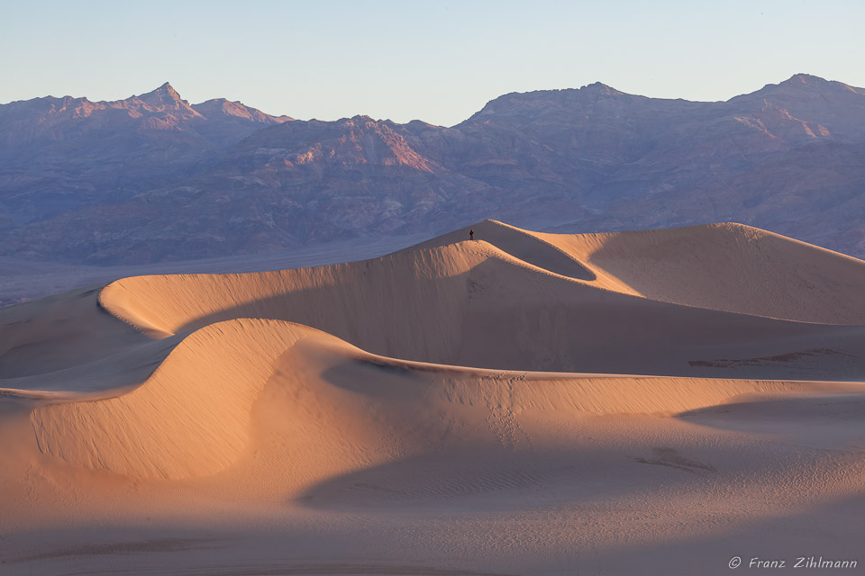 Sunrise at Sand Dunes - Death Valley