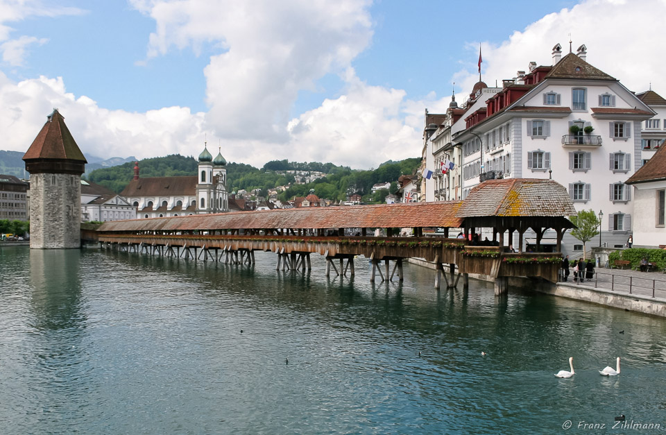 Old Wood Bridge - Luzern
