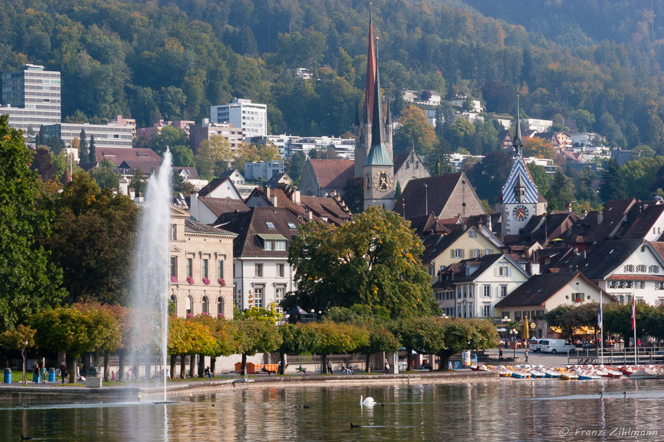 View to Downtown Zug