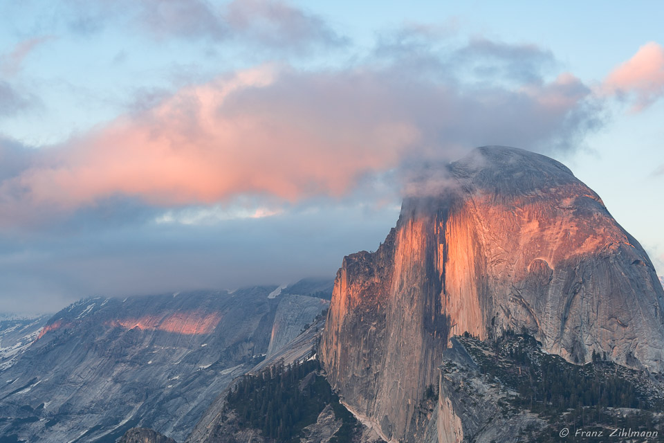 Half Dome from Glacier Point - Yosemite National Park