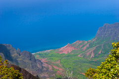 View of Napali Coast - Hawaii